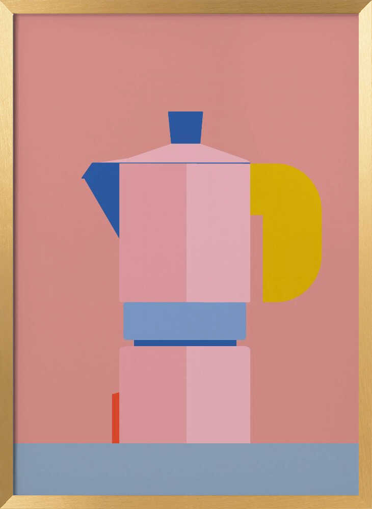Pink Moka Pot