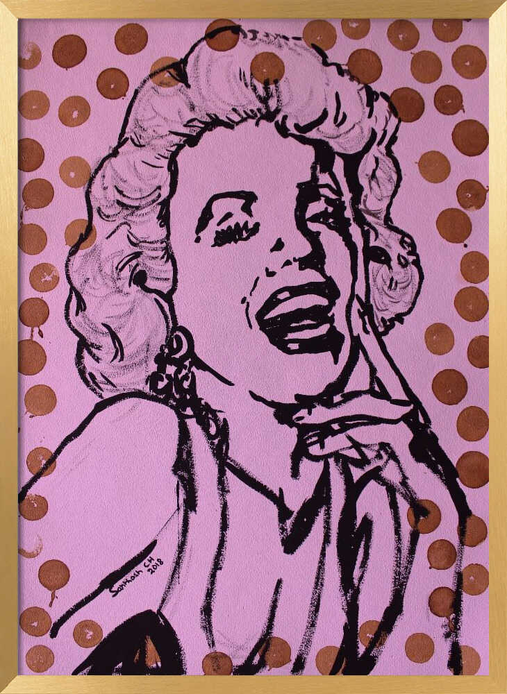 Laughing Pop Art Woman