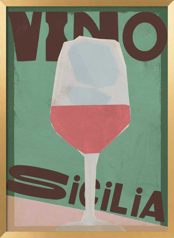 Vino Sicilia Glass