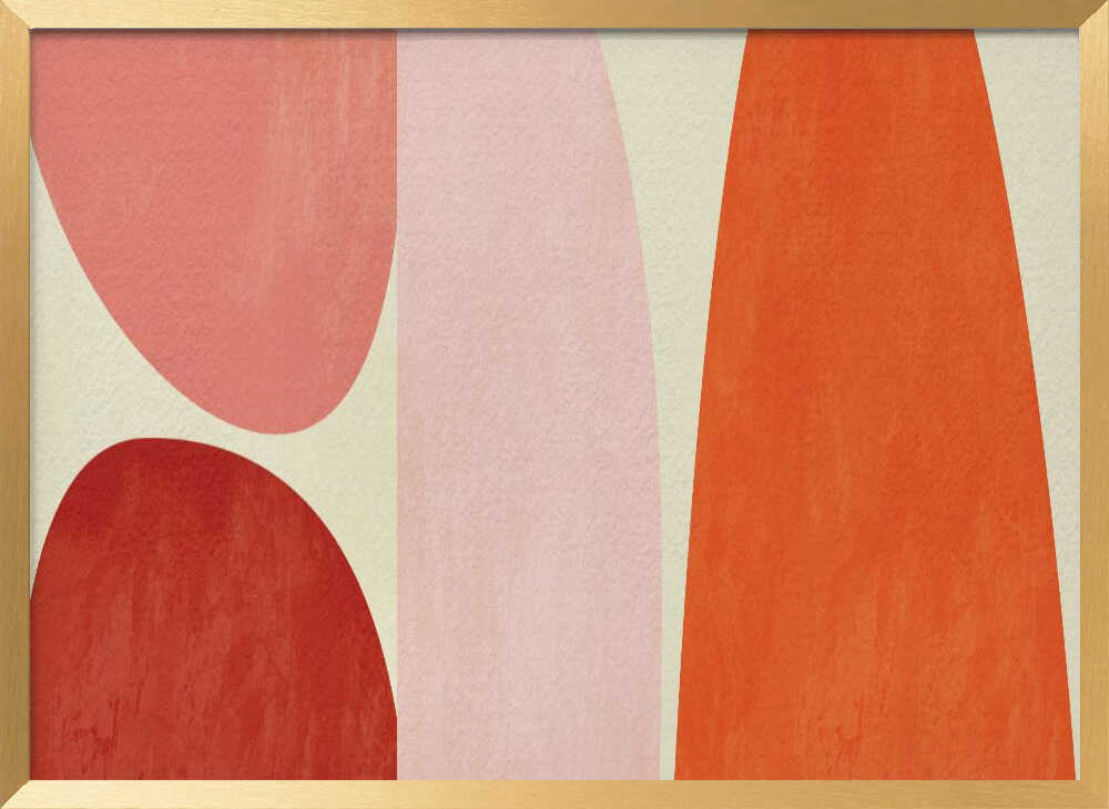 Warm Pastel Geometry