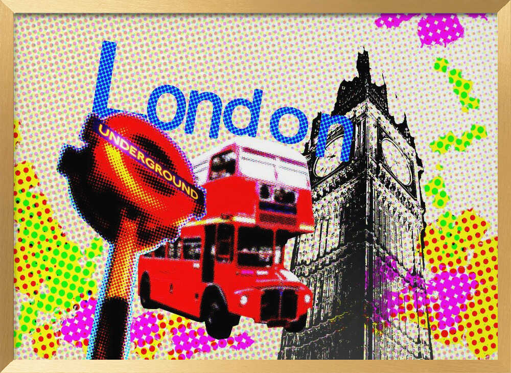 Iconic London Pop Art