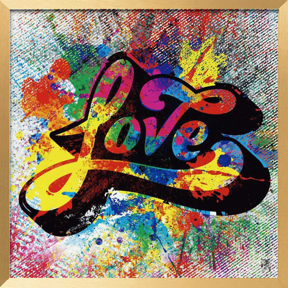 Colorful Love Splatter