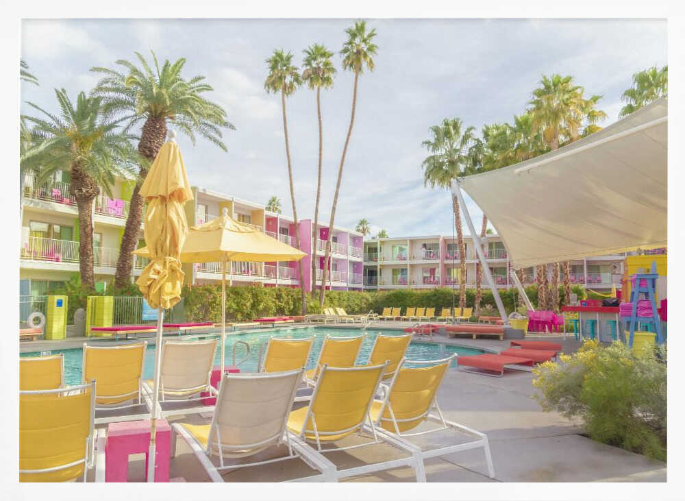 Poolside at the Saguaro Hotel - Palm Springs