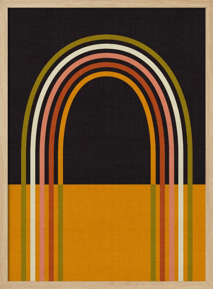 Geo Shapes Fall 21 Rainbow Arc