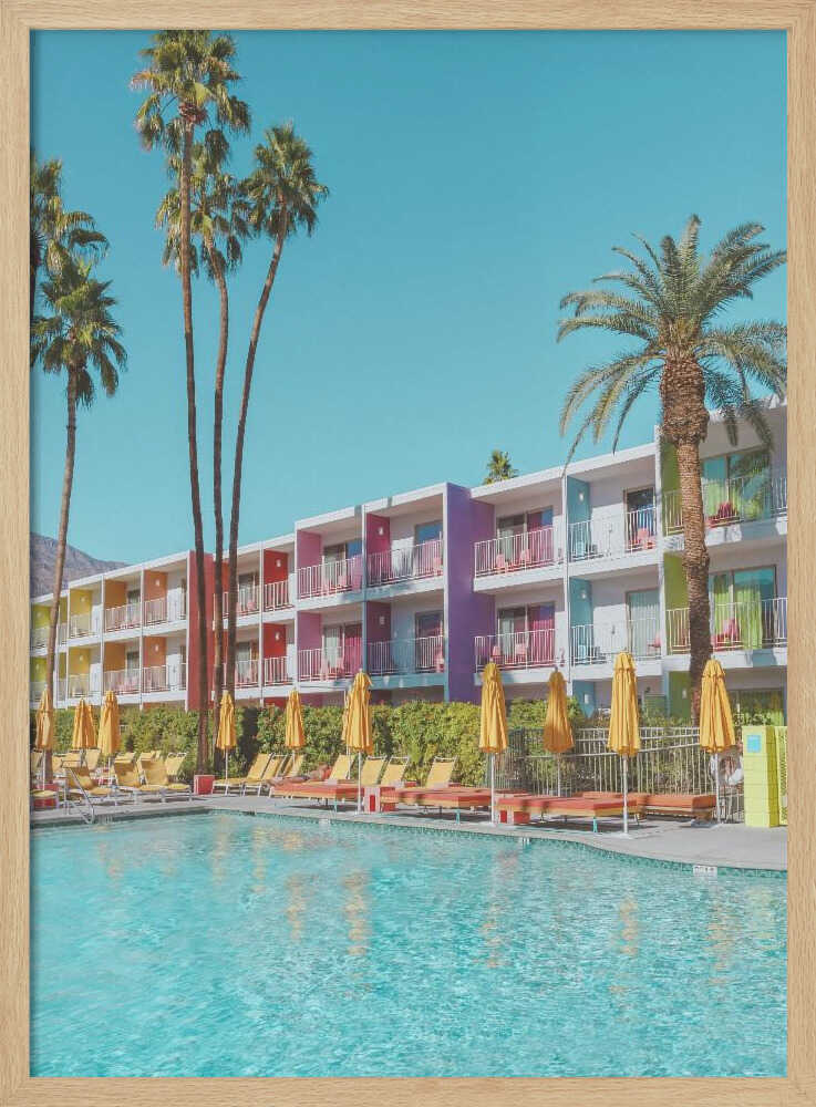Saguaro Hotel Poolside in Palm Springs