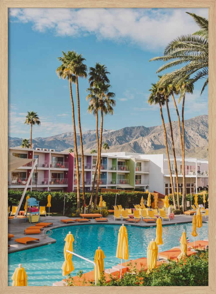 Colorful Desert Oasis