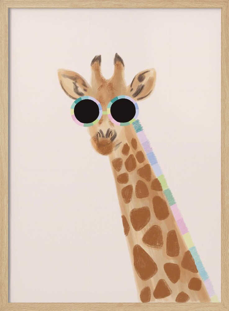 Giraffe in Sunglasses