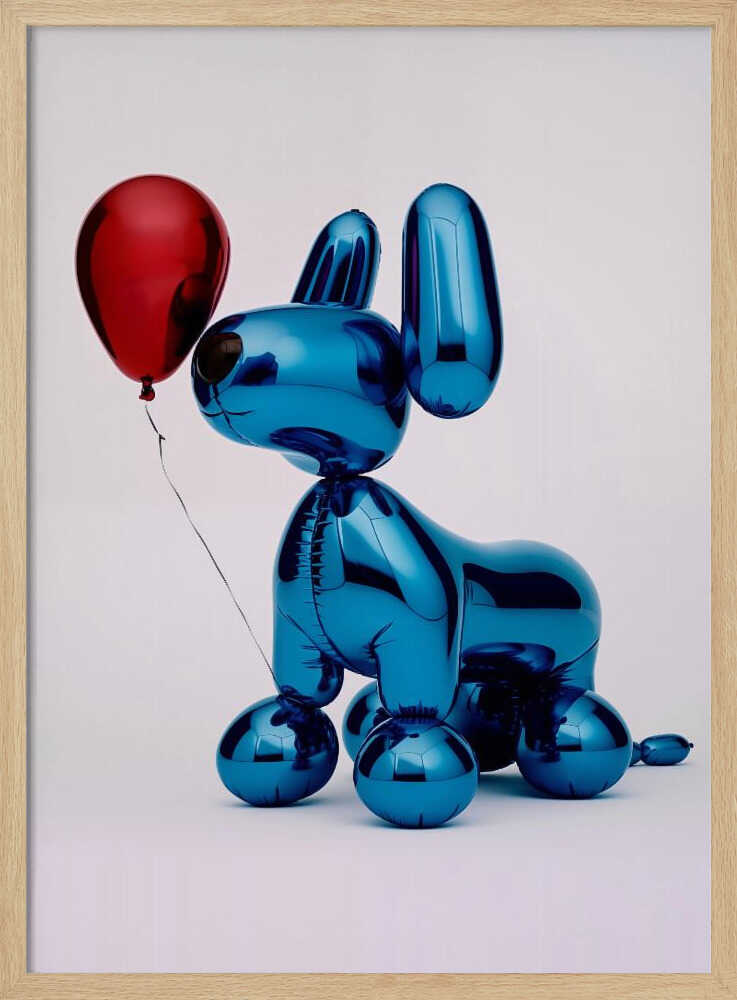 Blue Balloon Dog