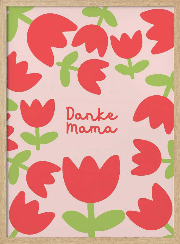 Danke Mama Tulpen