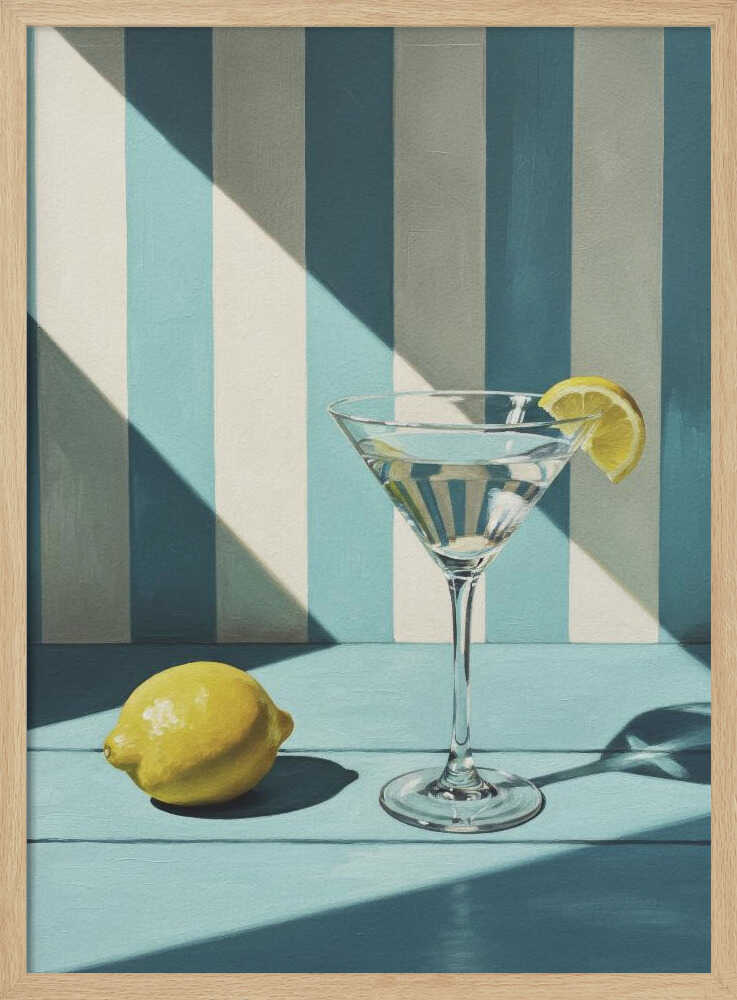 Refreshing Martini Stripes