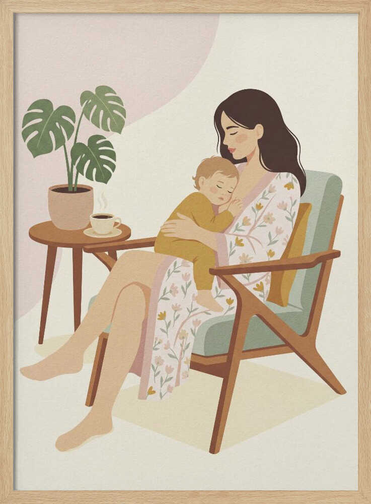 Mother With Small Child