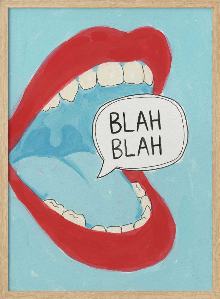 Blah Blah Open Mouth