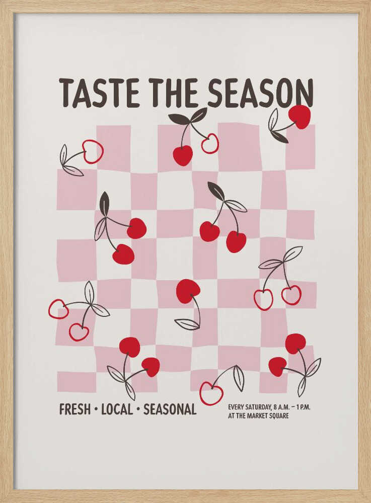 Taste The Season Cherries