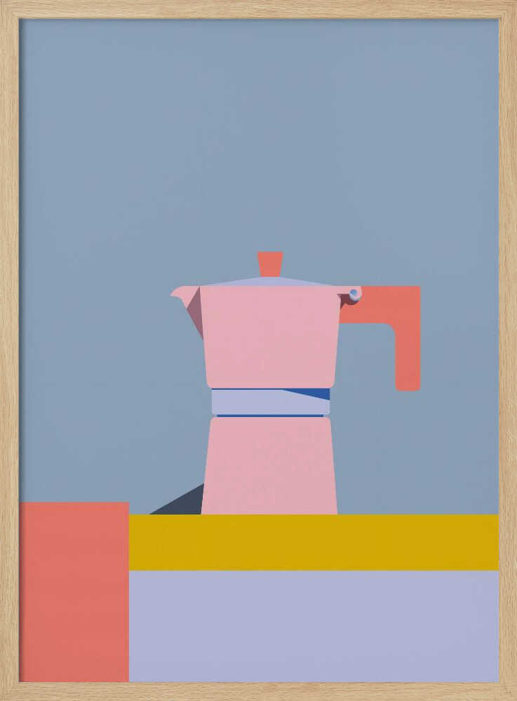 Pink Moka Pot