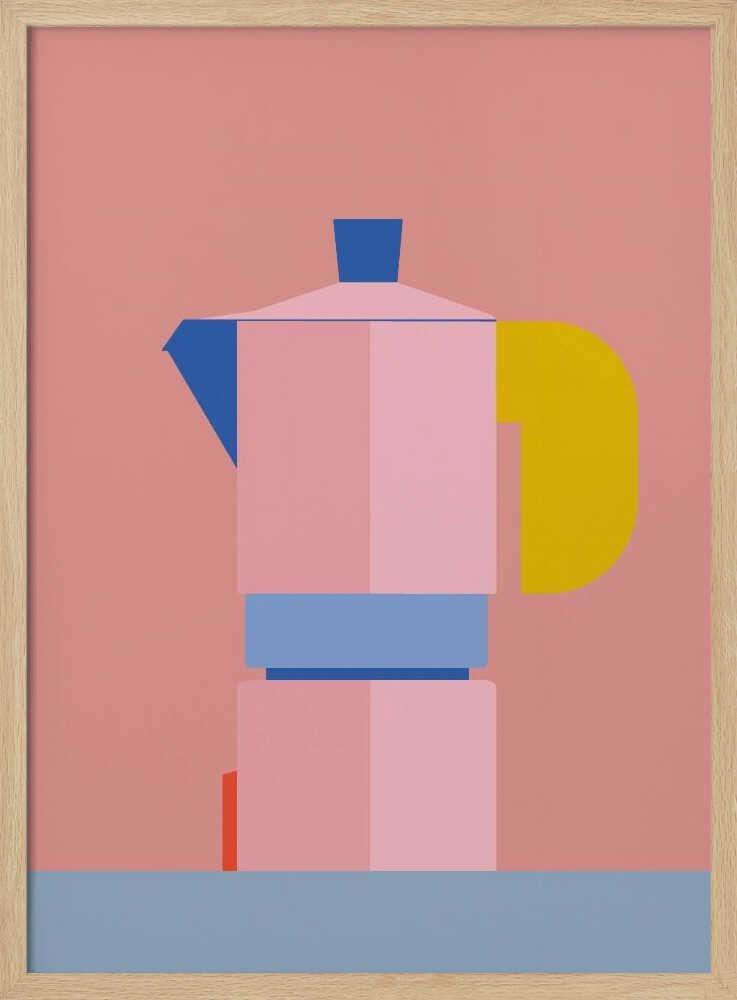 Pink Moka Pot