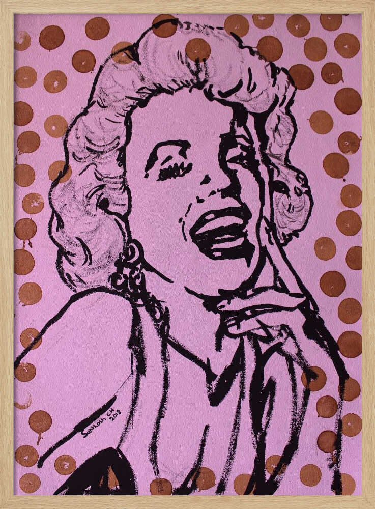 Laughing Pop Art Woman
