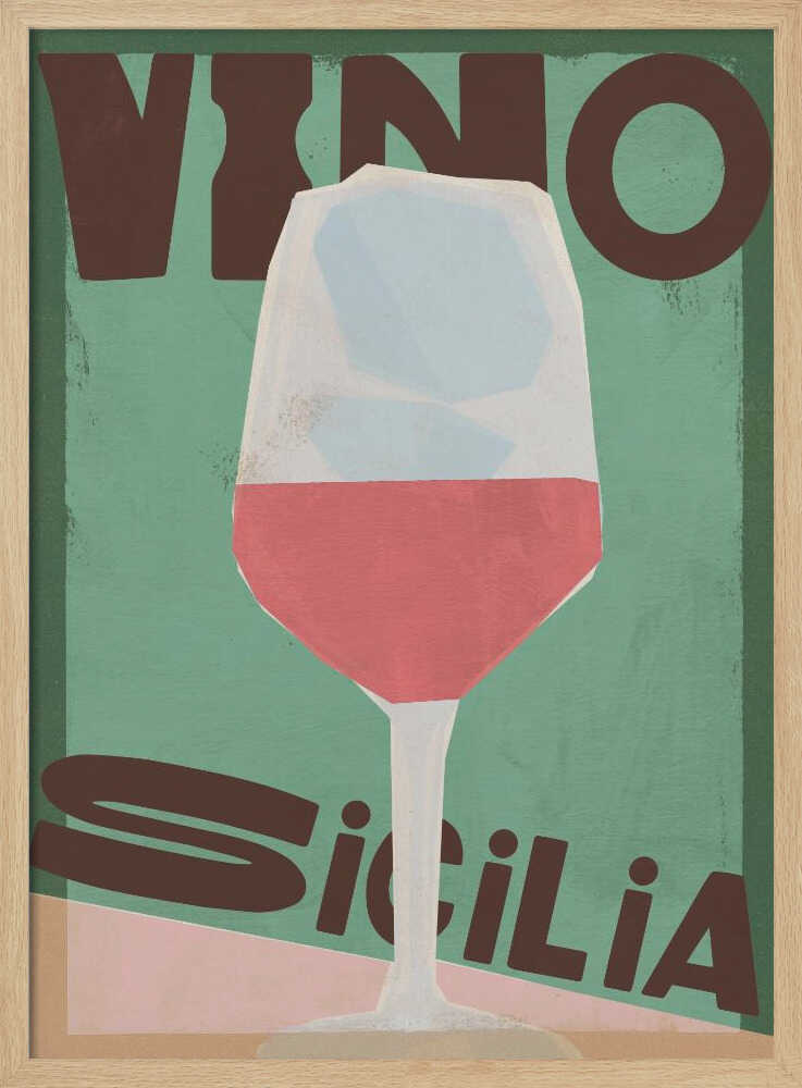 Vino Sicilia Glass
