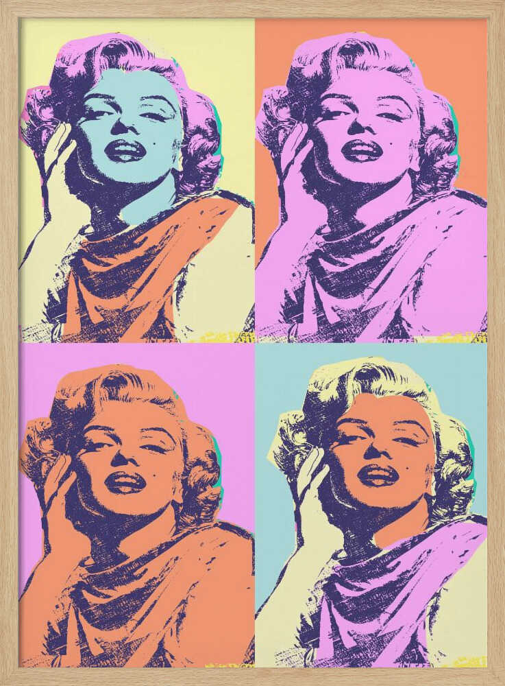 Iconic Pop Art Beauty