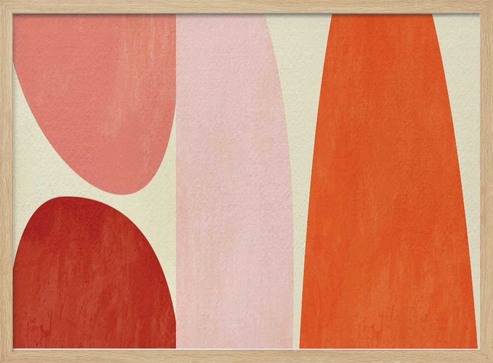 Warm Pastel Geometry