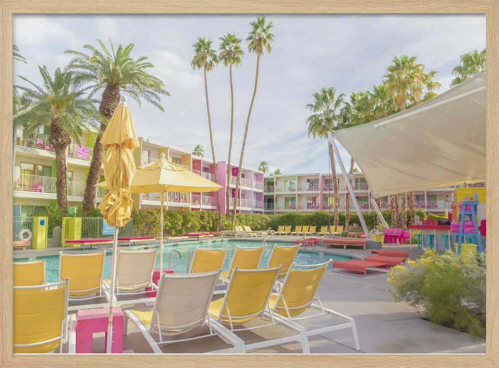 Poolside at the Saguaro Hotel - Palm Springs