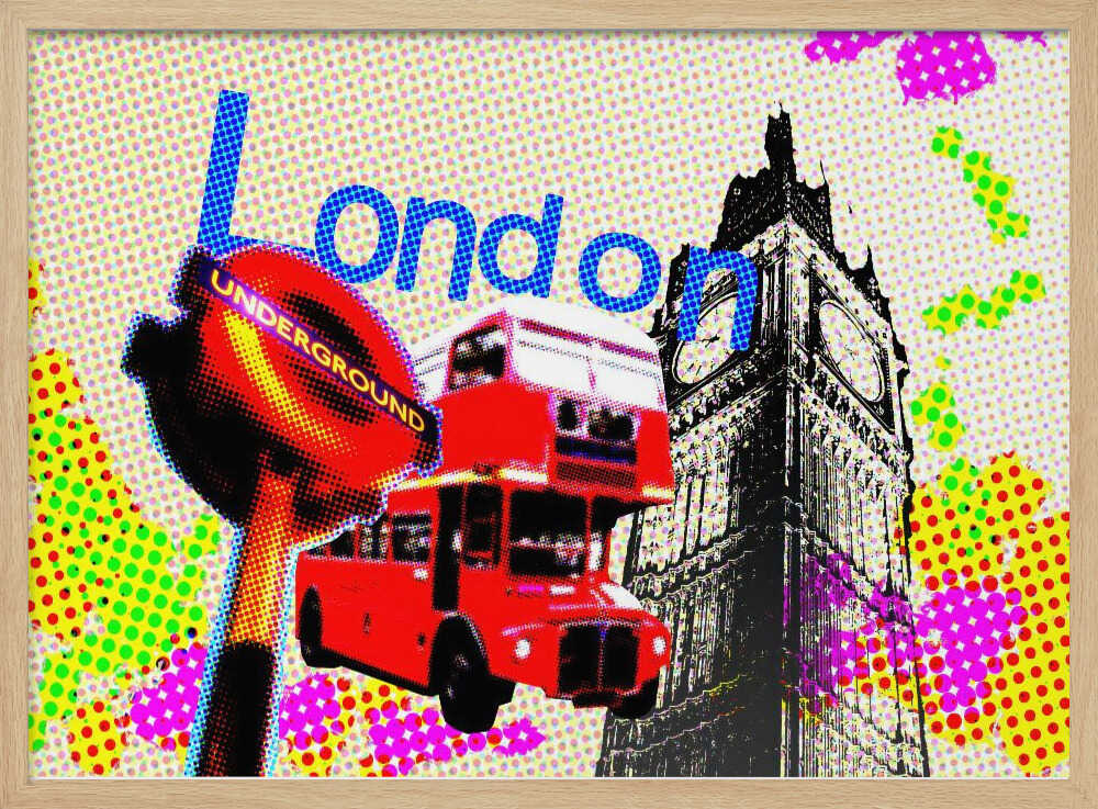Iconic London Pop Art