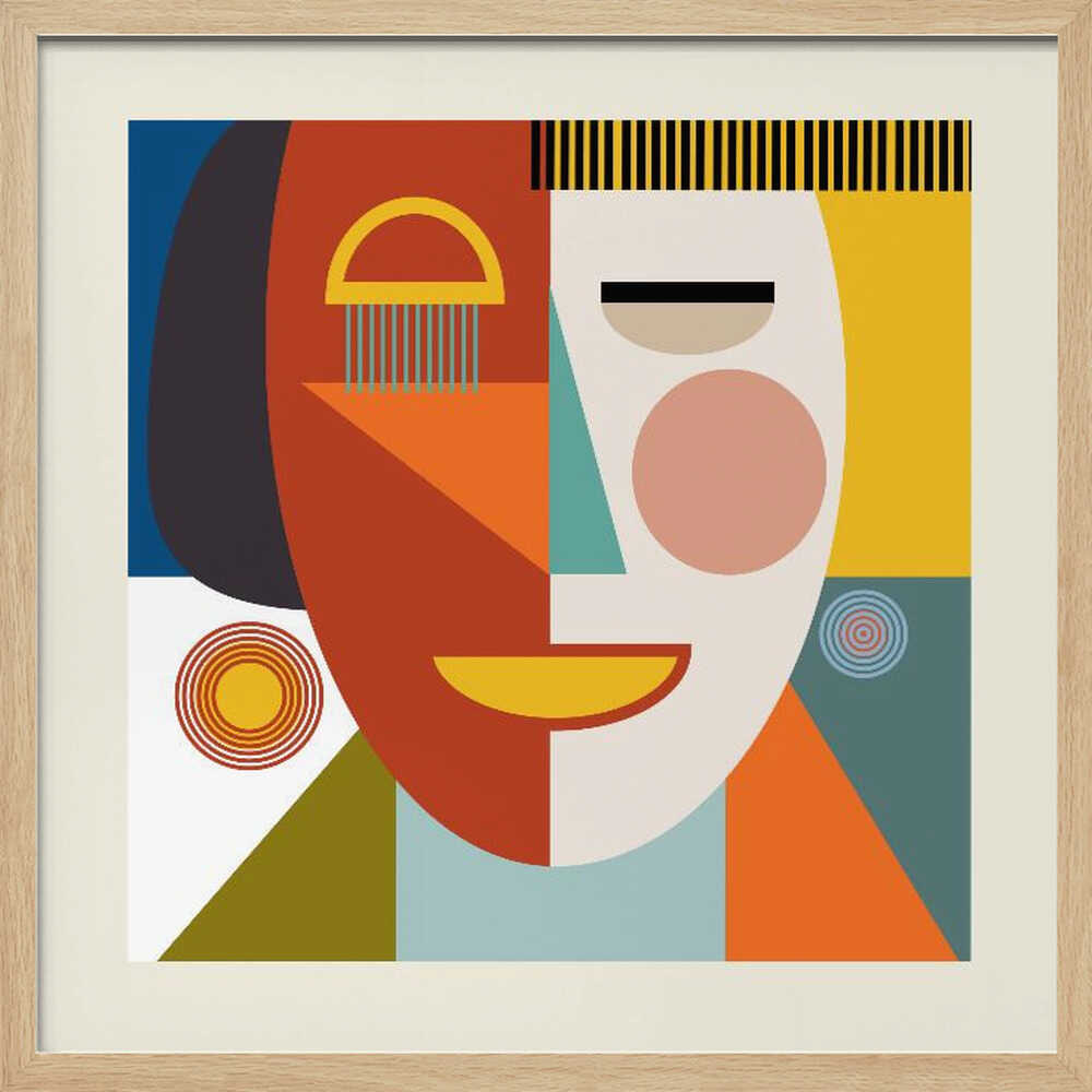 Faces Stripes Minimal Kopie