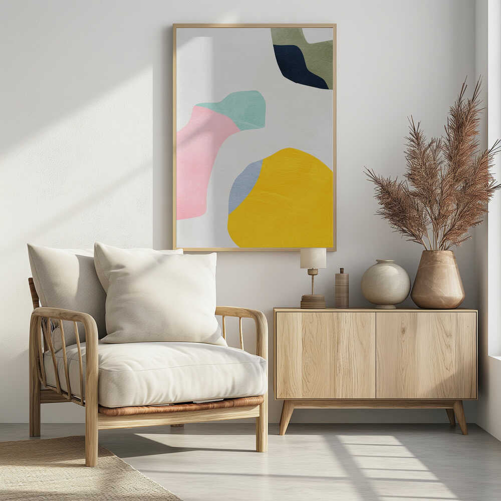 Pastel Minimal shapes