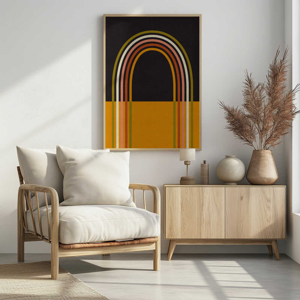 Geo Shapes Fall 21 Rainbow Arc