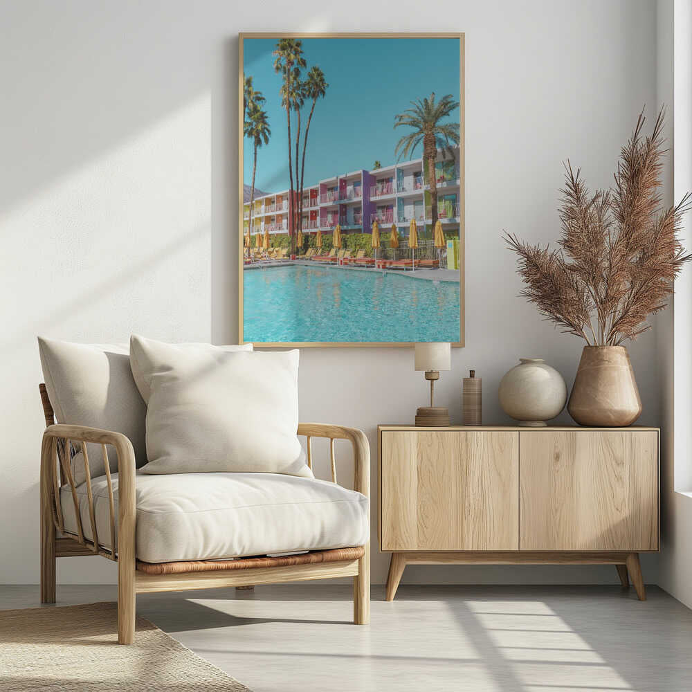 Saguaro Hotel Poolside in Palm Springs