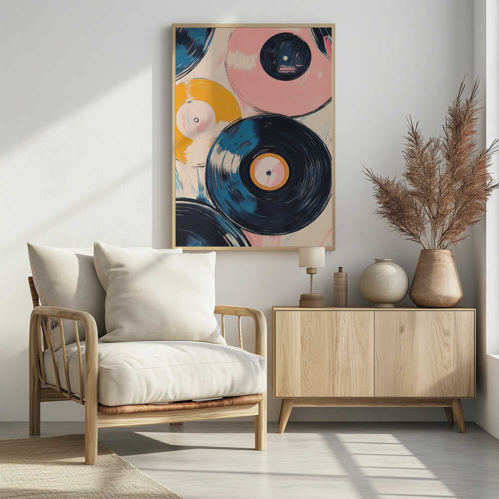 Colorful Vinyl Records