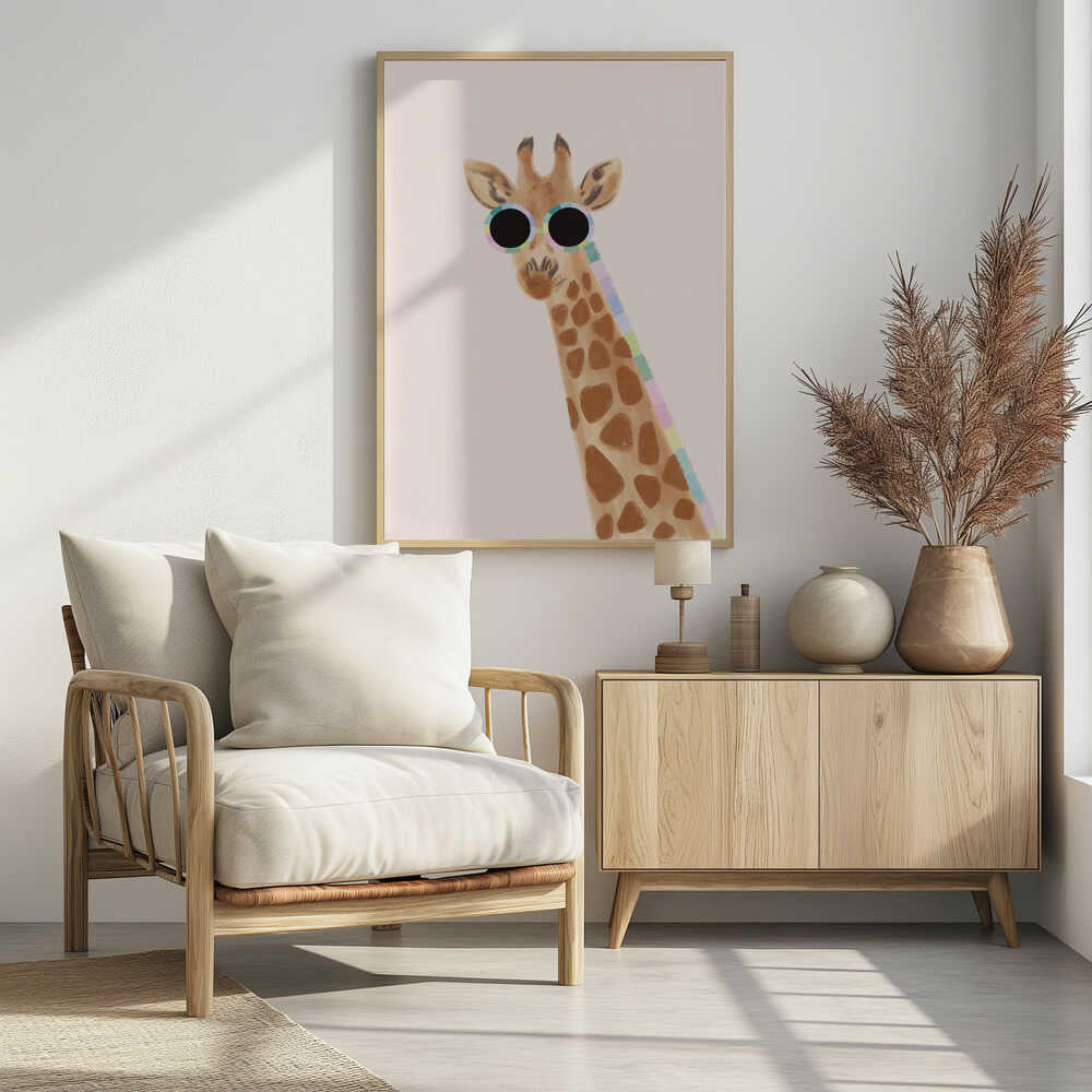 Giraffe in Sunglasses