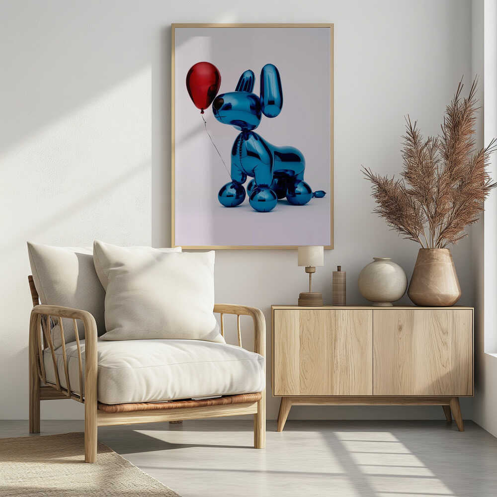 Blue Balloon Dog