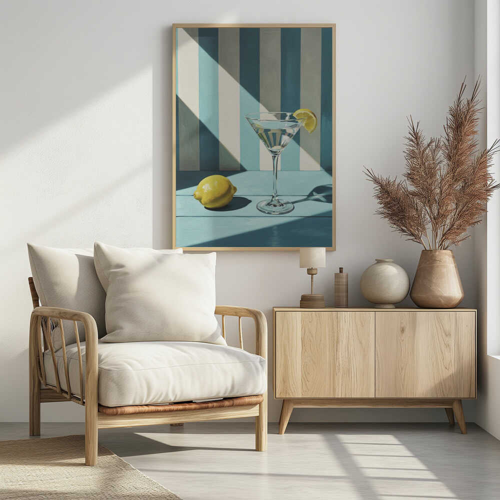 Refreshing Martini Stripes