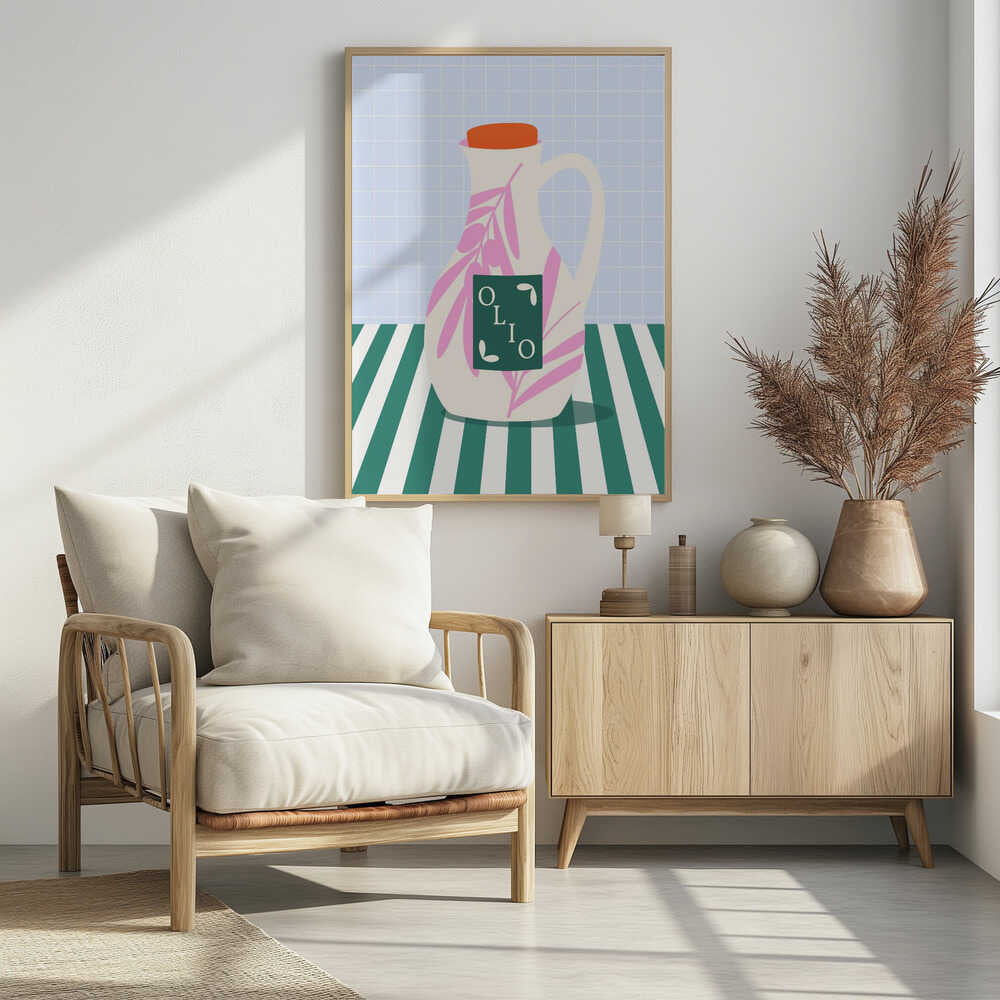 Olio Olive Pitcher