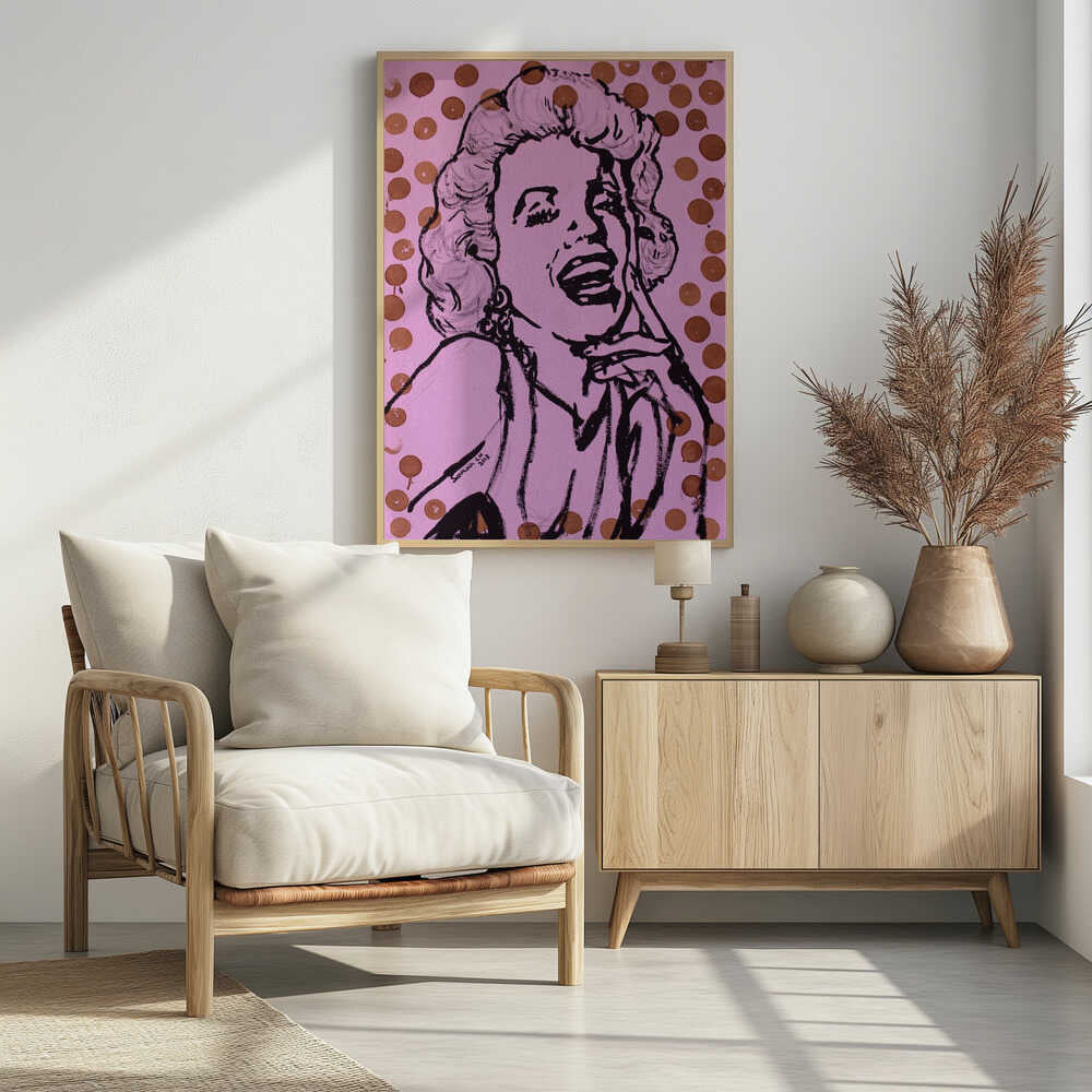Laughing Pop Art Woman