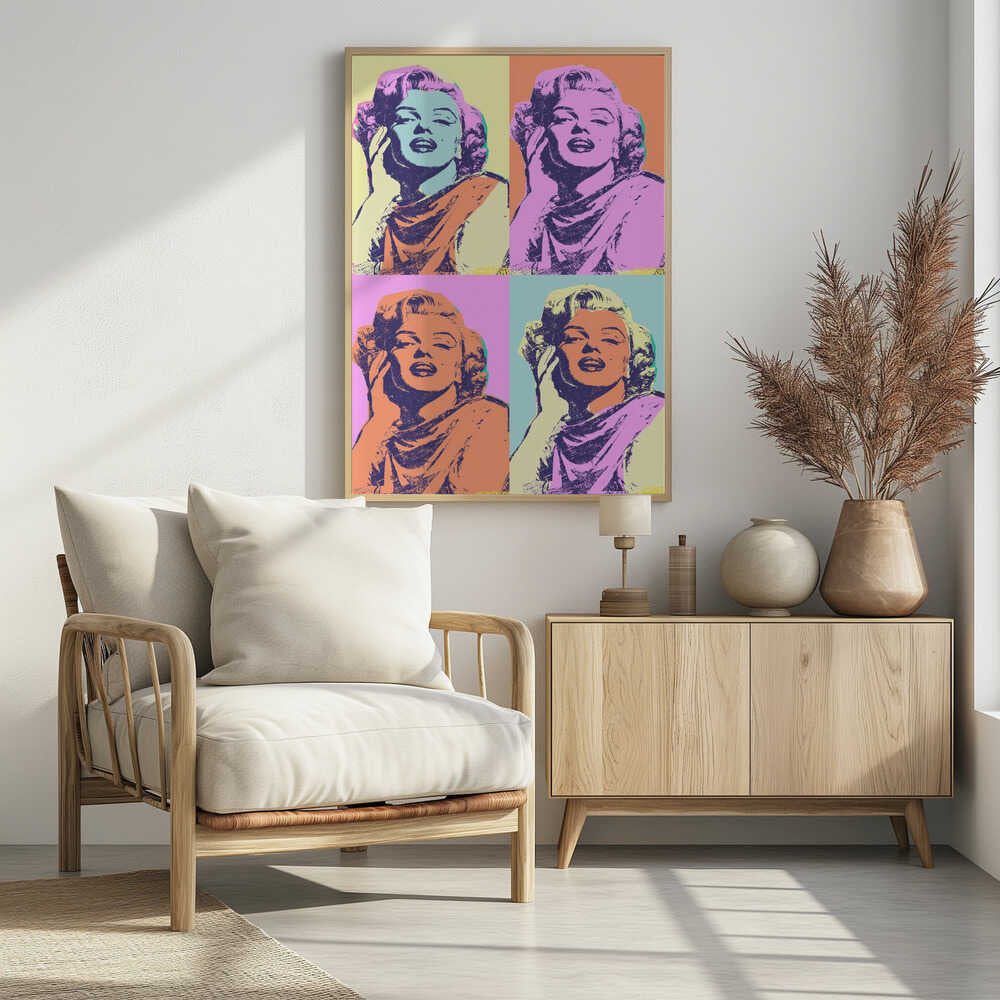 Iconic Pop Art Beauty