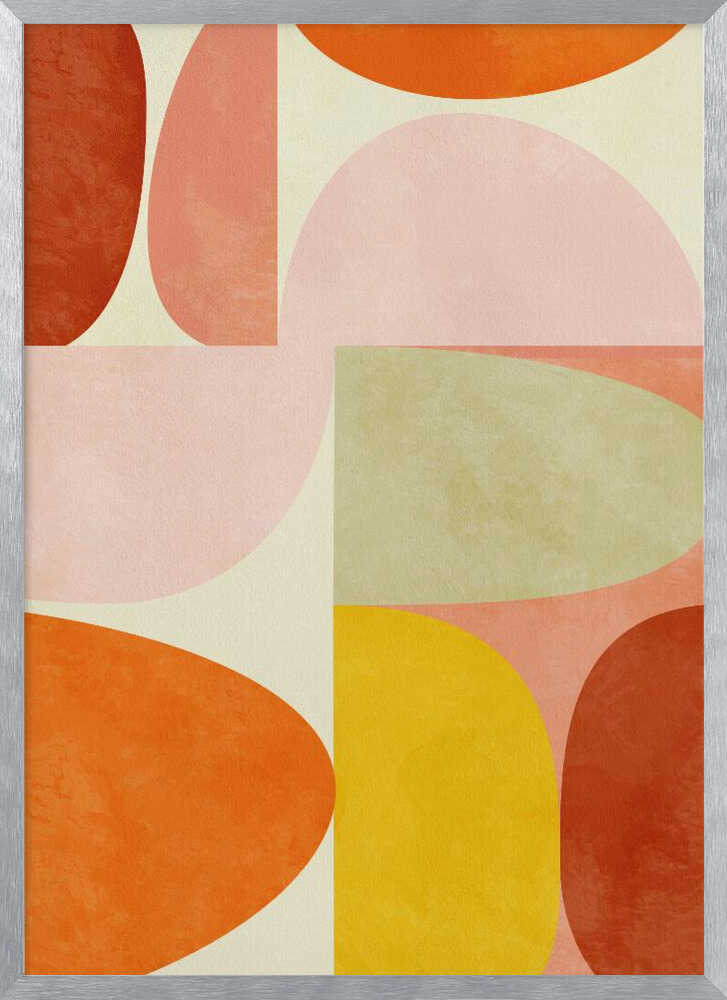 Warm Pastel Geometry