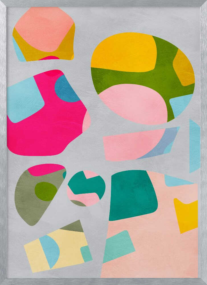 Minimal cutout colorful