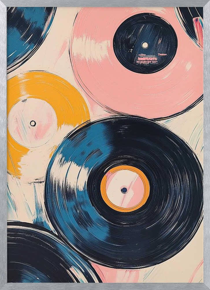 Colorful Vinyl Records