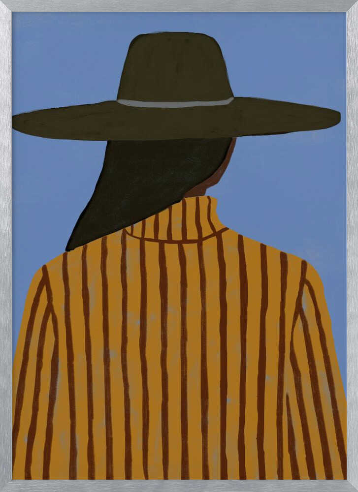 Modern Woman with Hat