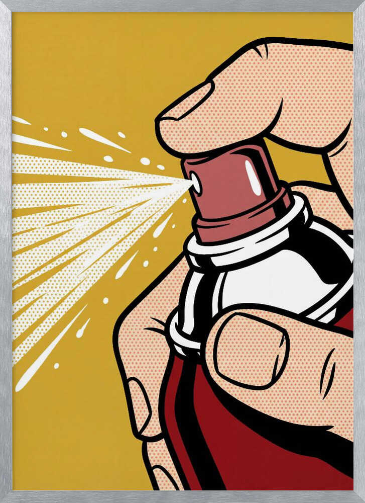 Pop Art Spray Can