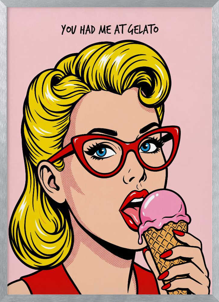 Retro Girl Gelato