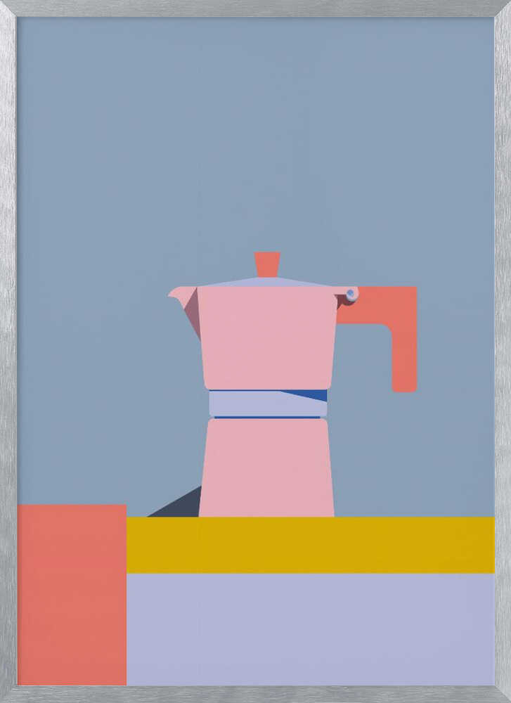 Pink Moka Pot