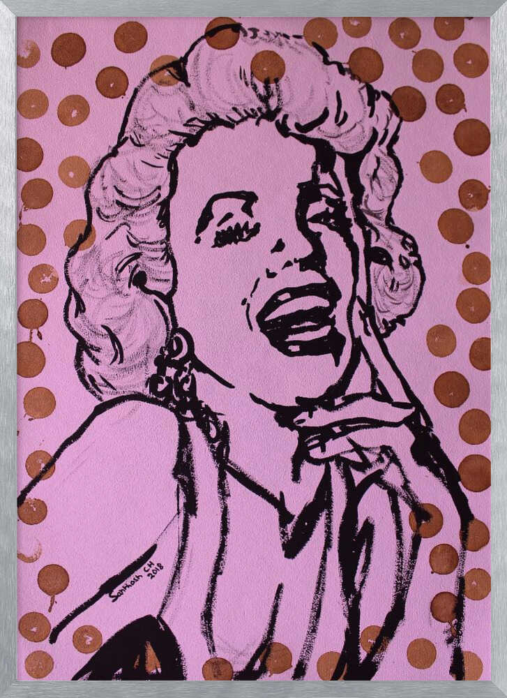 Laughing Pop Art Woman