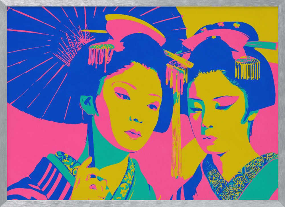 Vibrant Japanese Geishas