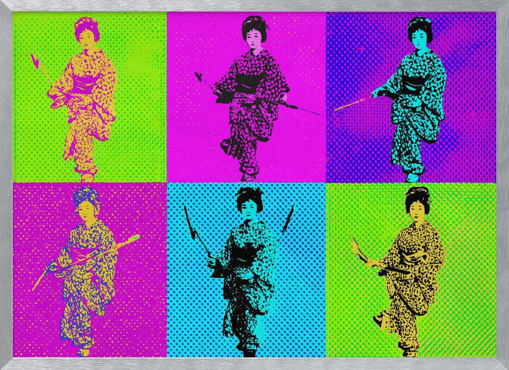 Japanese Pop Art Woman