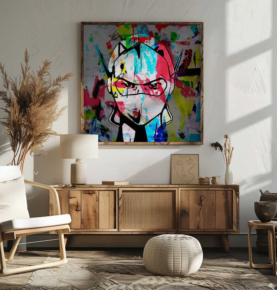 Vibrant Pop Character
