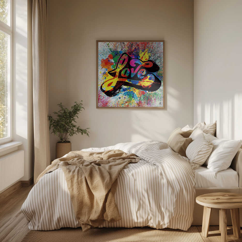 Colorful Love Splatter
