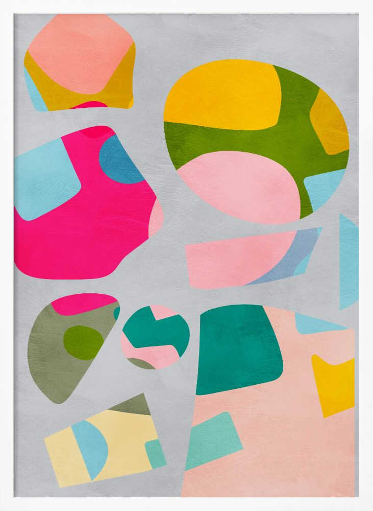 Minimal cutout colorful