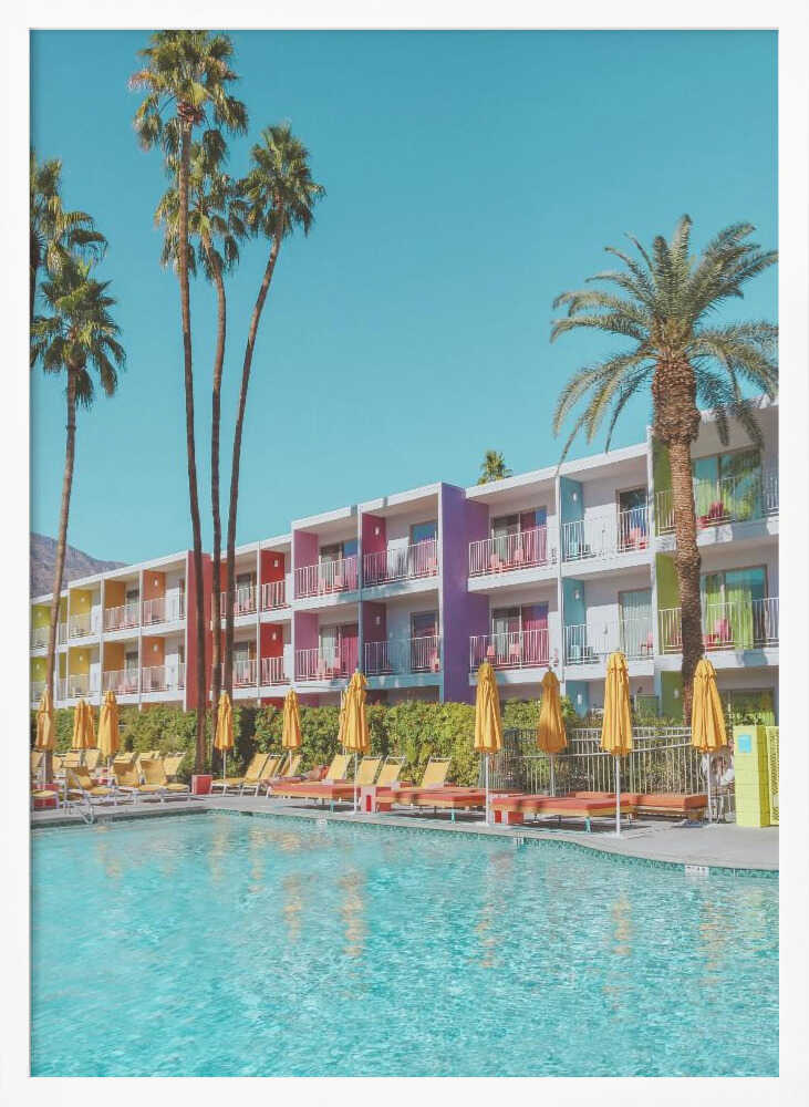 Saguaro Hotel Poolside in Palm Springs
